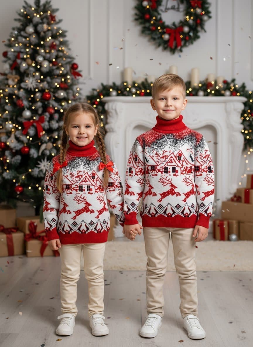 кофта новогодняя,свитера для мальчик,свитер детский,детский свитер с оленями,детский джемпер