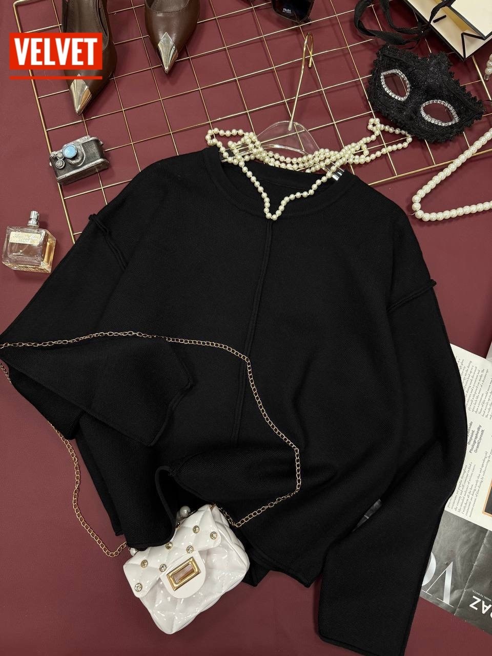 свитер оверсайз,кофта женская,свитер женский оверсайз,свитер вязаный оверсайз укороченный с широкими рукавами salset 280131111,укороченная кофта оверсайз джемпер с широкими рукавами kelbery