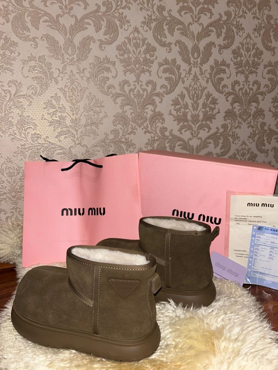 зимние женские угги miu miu,ботинки miu miu,,женские угги,женские угги ugg желто-коричневый