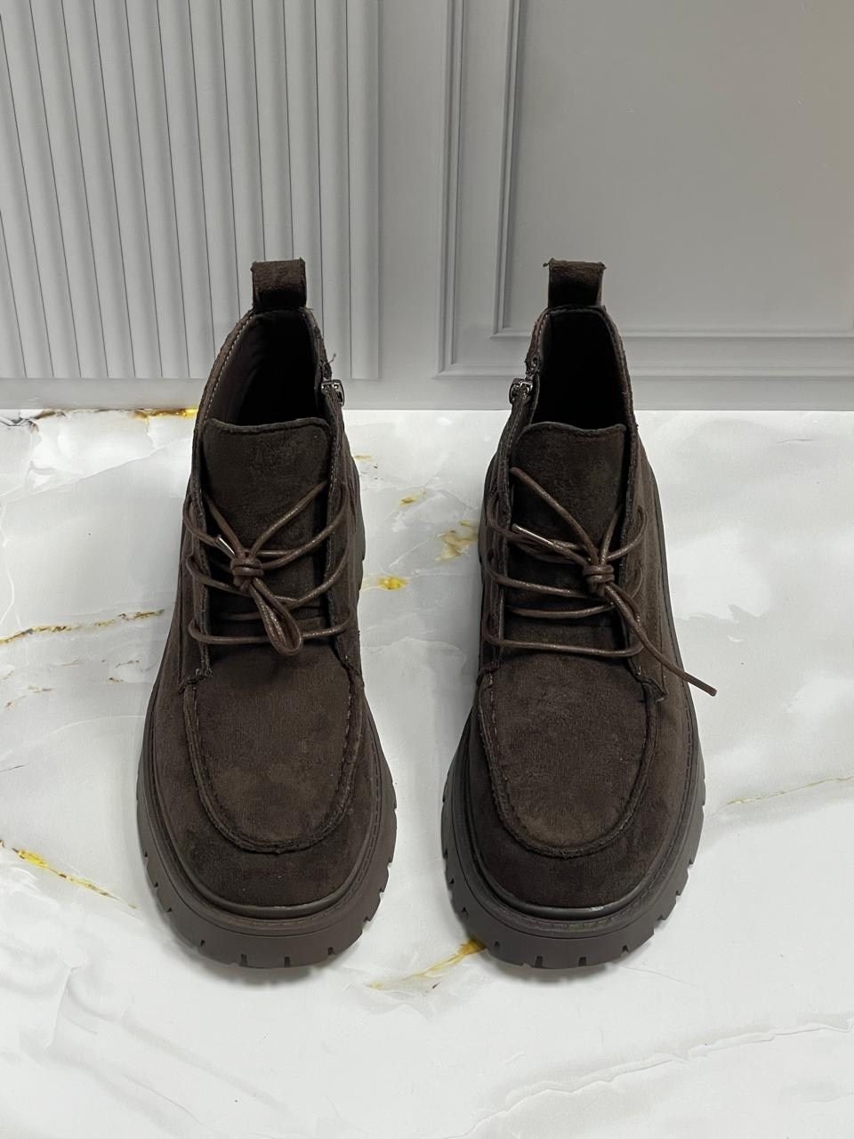 ,замшевые ботинки,женские ботинки, женская,ботинки замш