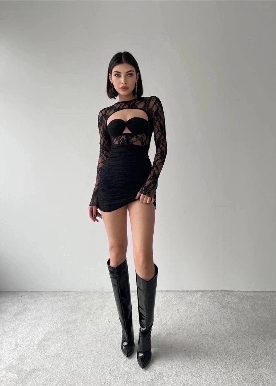 платье с чашечками,платье,платье сетка,dekolteli elbise,самая модная одежда