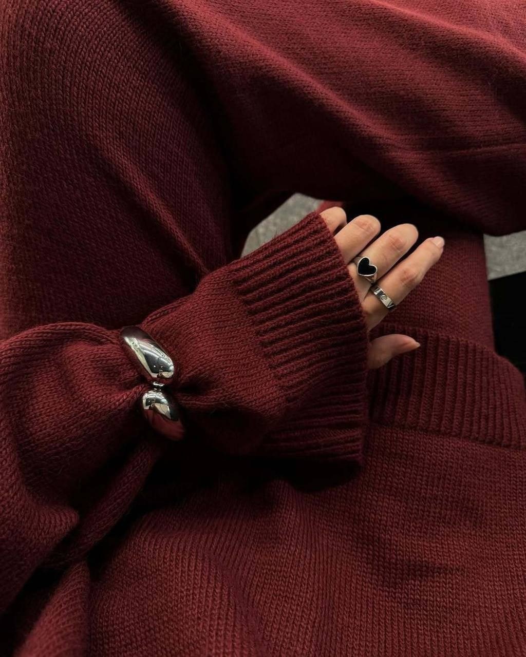 трикотажные костюмы,вязаный женский костюм свитер и брюки,костюм вязаный со штанами,костюм вязаный с брюками sulimoff 285153459,костюм вязаный