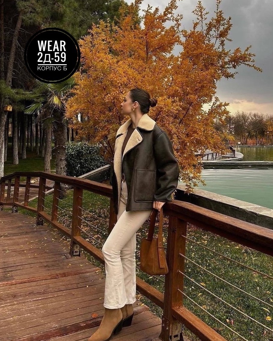 дублёнка авиатор,женская дубленка,дубленка авиатор зимняя короткая оверсайз,дубленка,дубленка авиатор женская