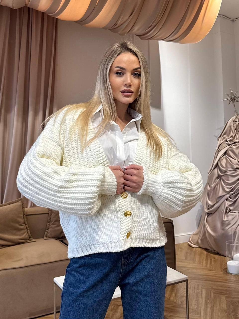 кардиган,вязаный кардиган,кардиган женский,молочный кардиган,кофта кардиган