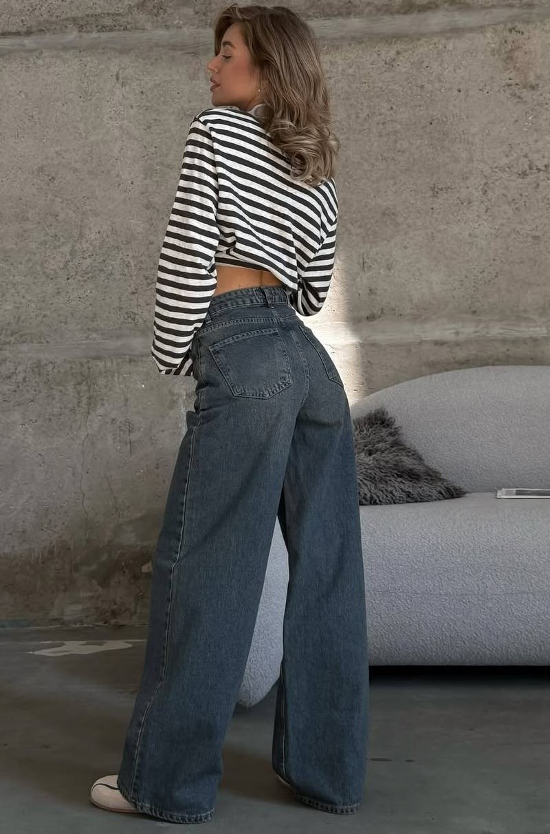 женские джинсы,джинсы,модные джинсы,джинсы широкие