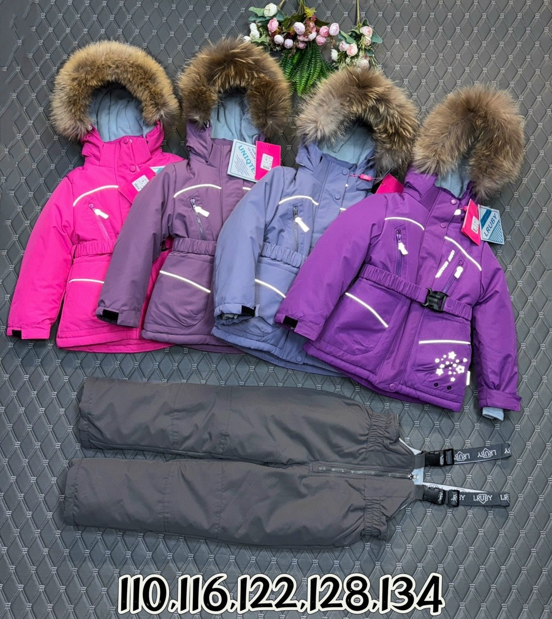 зимний костюм для девочки,зимний костюм,детские костюмы,одежда зимняя,детский зимний костюм