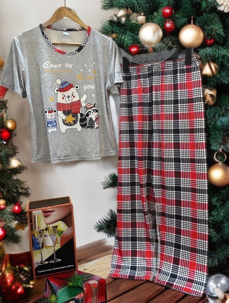 пижама,пижамы женски,пижамы новогодние,женская пижама,комплект пижама