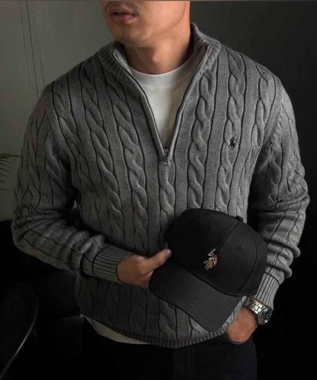 свитера мужская,polo ralph lauren свитер,ralph lauren cable knit zip up sweater,polo ralph lauren big & tall cable knit cotton quarter zip sweater,свитер мужской polo ralph lauren вязаный с воротником