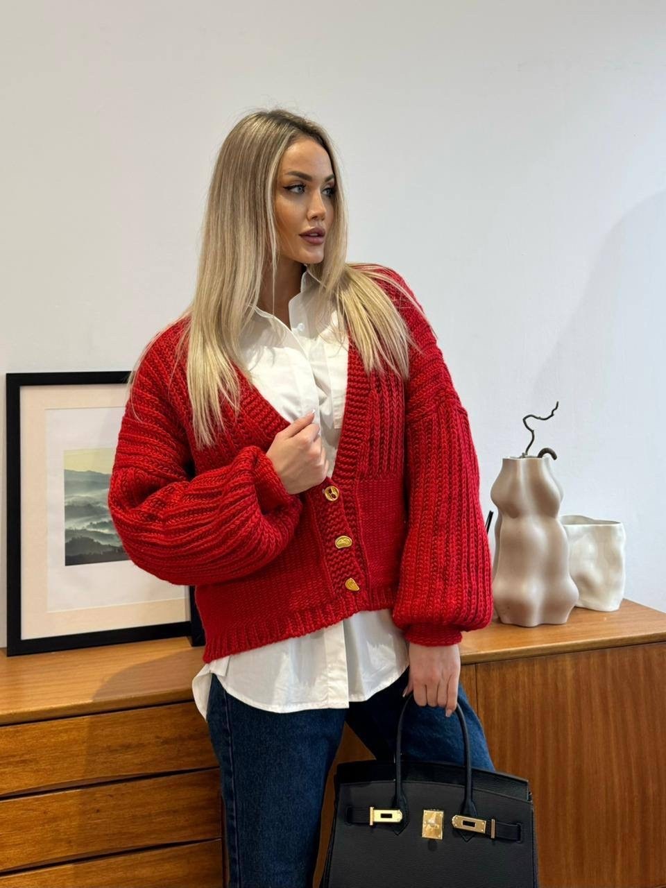вязаные кардиганы,красный кардиган,кардиган,кардиган оверсайз,кардиган женский