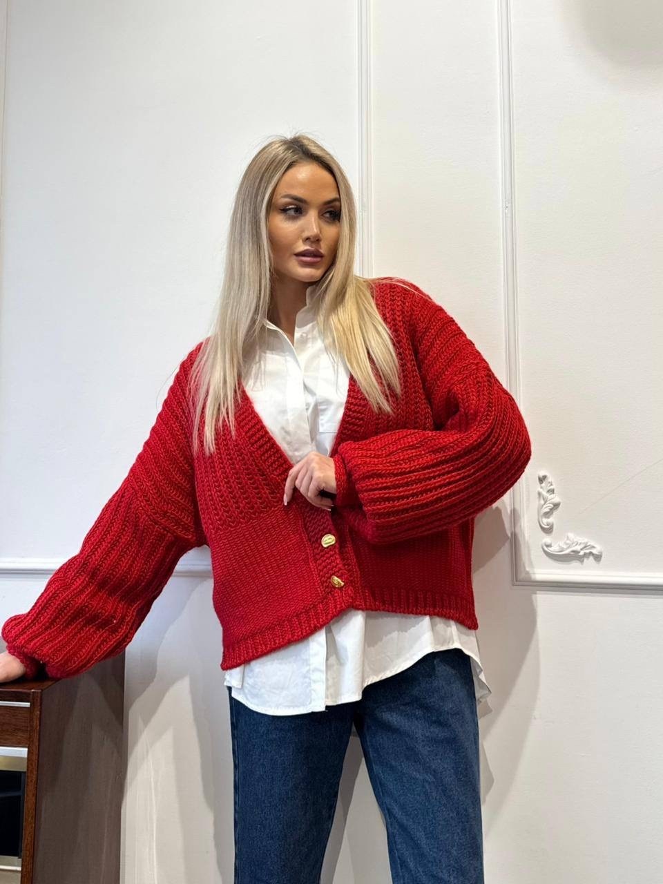 вязаные кардиганы,красный кардиган,кардиган,кардиган оверсайз,кардиган женский