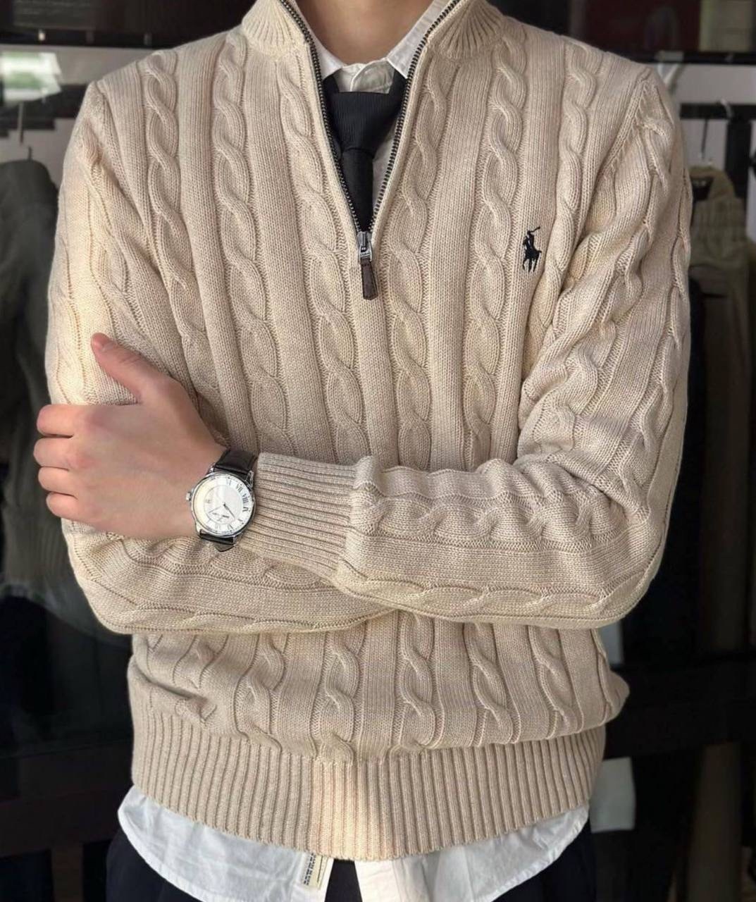 свитера мужская,polo ralph lauren свитер,ralph lauren cable knit zip up sweater,polo ralph lauren big & tall cable knit cotton quarter zip sweater,свитер мужской polo ralph lauren вязаный с воротником