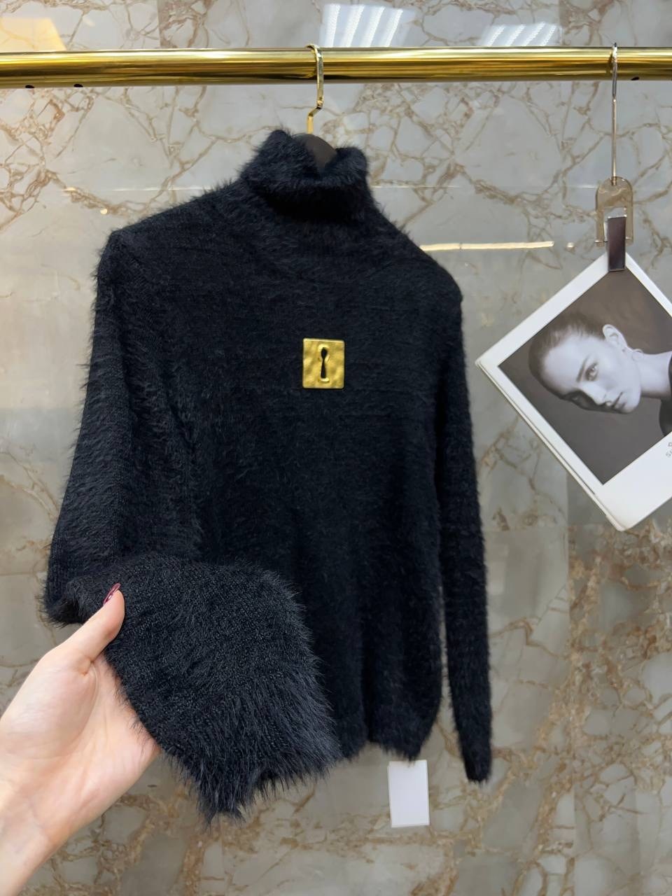 свитер с высоким воротником,женский свитер,водолазка,свитер