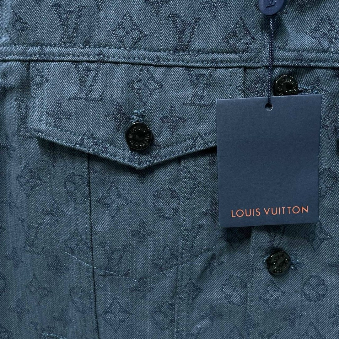 джинсовка луи виттон,louis vuitton monogram denim jacket,куртка джинсовая louis vuitton,джинсовые куртки,мужская джинсовая куртка louis vuitton