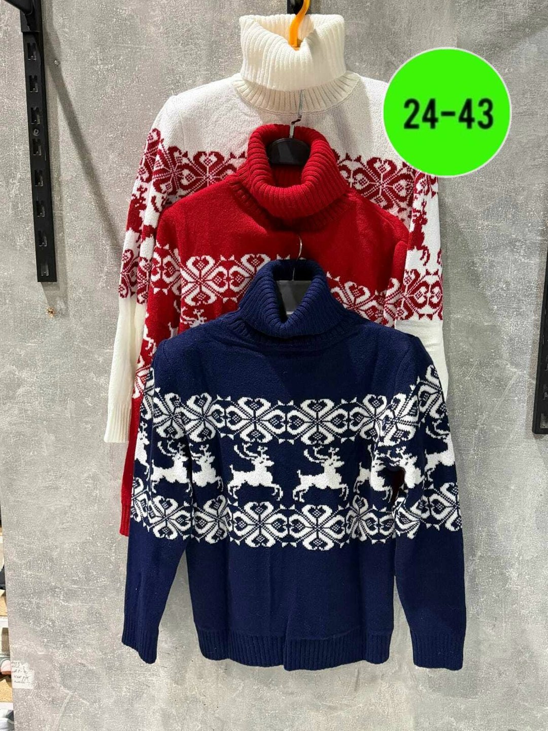 свитер с оленями "сибирь" размер 46 женский синий,свитер с оленями женский,свитер женский,свитер с оленями,свитер зимние