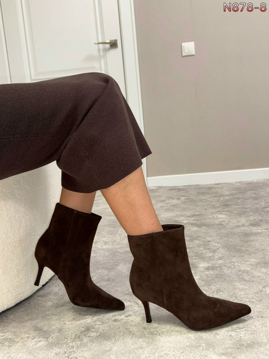 замшевые ботильоны,женские ботильоны,женские ботильоны с острым носком,,модные ботильоны