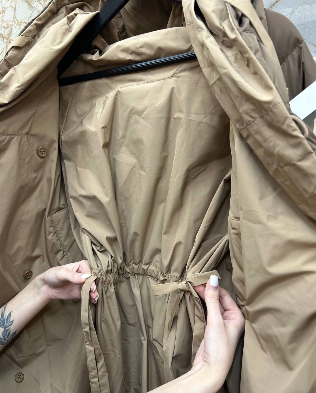 пуховик max mara,пуховик женский,пуховик,теплое пальто,пуховик коричневый