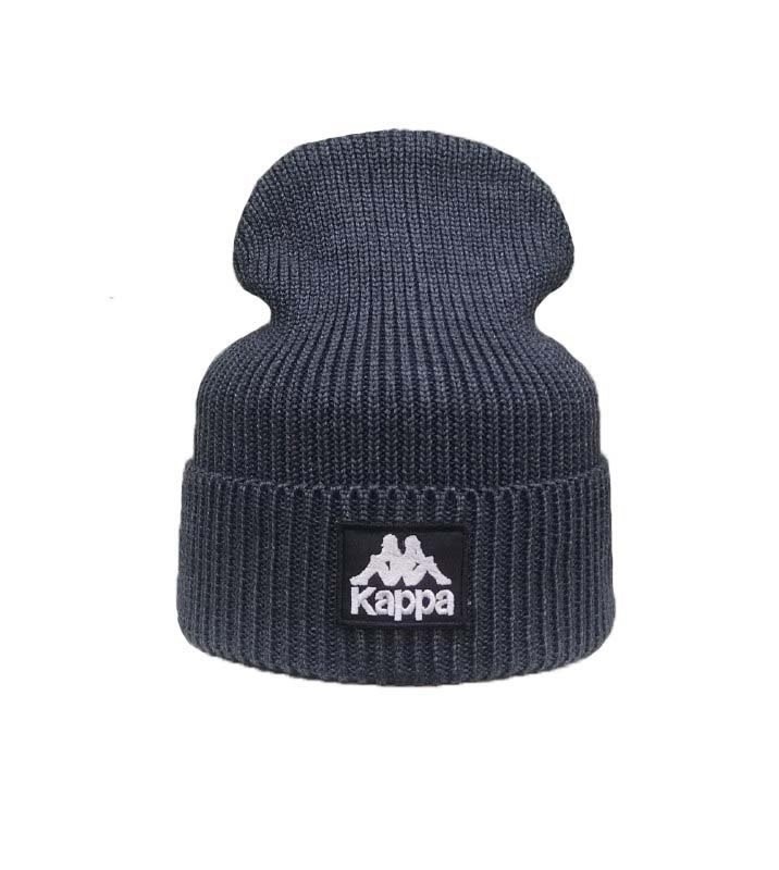 шапка kappa,шапка kappa черный,черная женская шапка kappa,зимняя шапка kappa,шапка мужская kappa