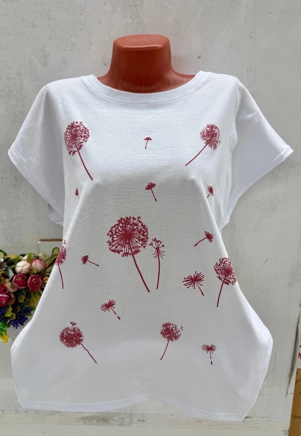 женская футболка,женская футболка белая,туника нарядная,футболка больших размеров женская,футболка хлопок