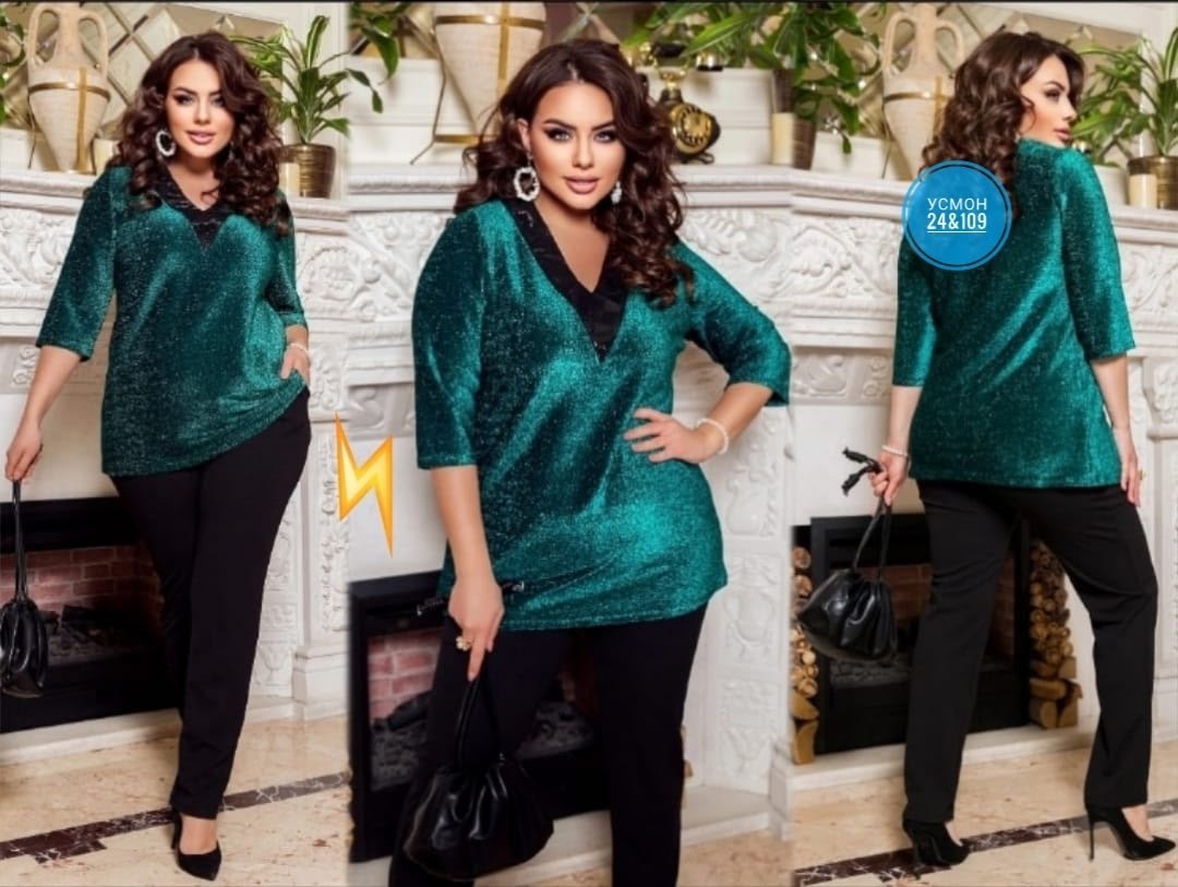 женская блузка ткань люрекс,блузки из люрексовой ткани для полных женщин,блузка из люрекса,костюм с блузкой люрекс