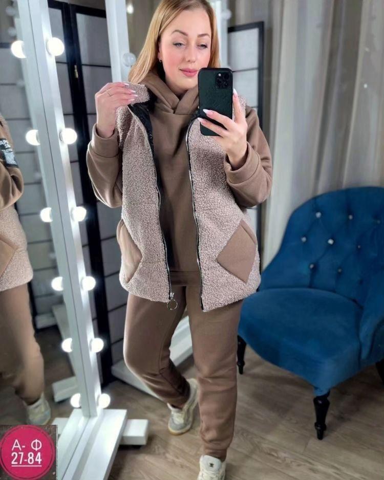 женский костюм тройка с жилеткой,костюм женский тройка,cпортивный костюм женский теплый,теплый костюм тройка,костюм тройка