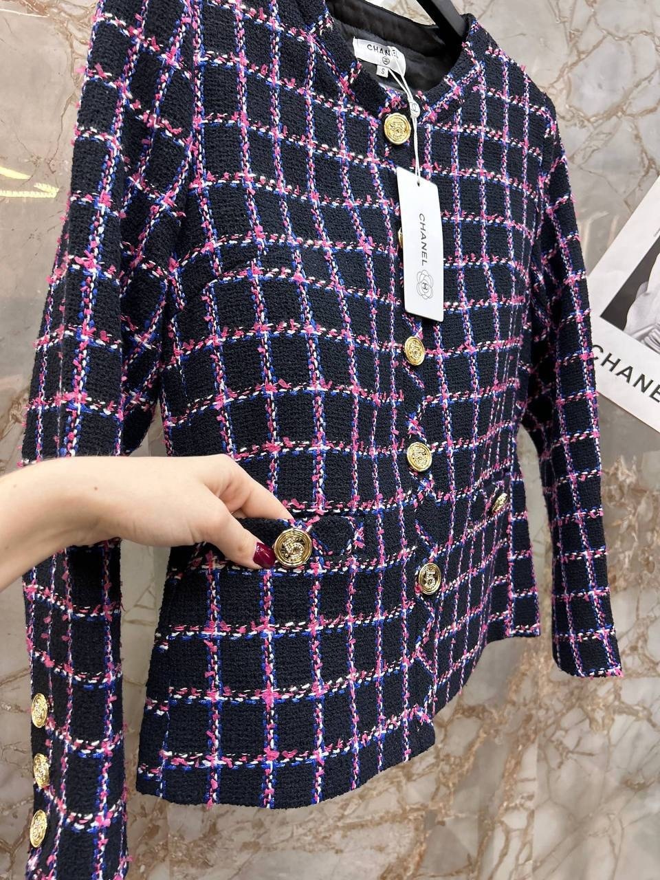 жакет в стиле шанель,женский твидовый пиджак,твидовый жакет шанель,твидовый жакет,твидовый жакет chanel