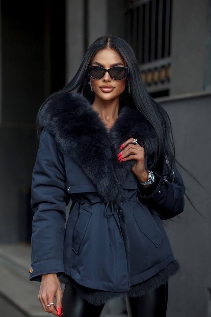 парка с натуральным мехом schikui_shop_furs цвет темно-синий,парка с натуральным мехом schikui_shop_furs,парка зимняя с натуральным мехом schikui_shop_furs,дита фурс парка,парка с натуральным мехом пе