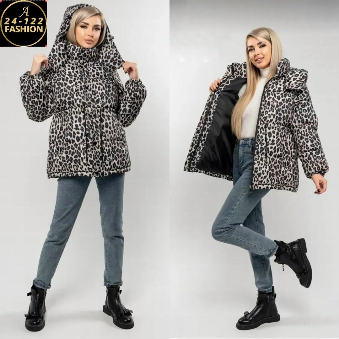 куртка с капюшоном,куртка,женская куртка,повседневная куртка,куртка демисезонная с леопардовым принтом biscolli