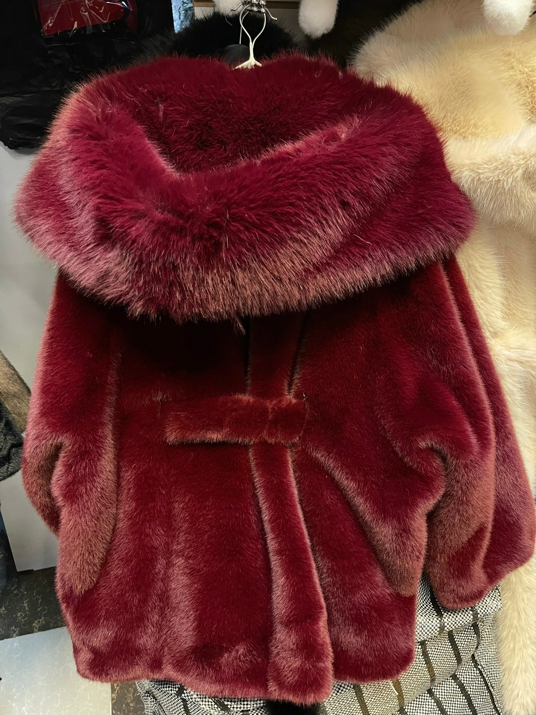 меховой воротник,меховая горжетка,мех песец,горжетка из меха,женские меховые