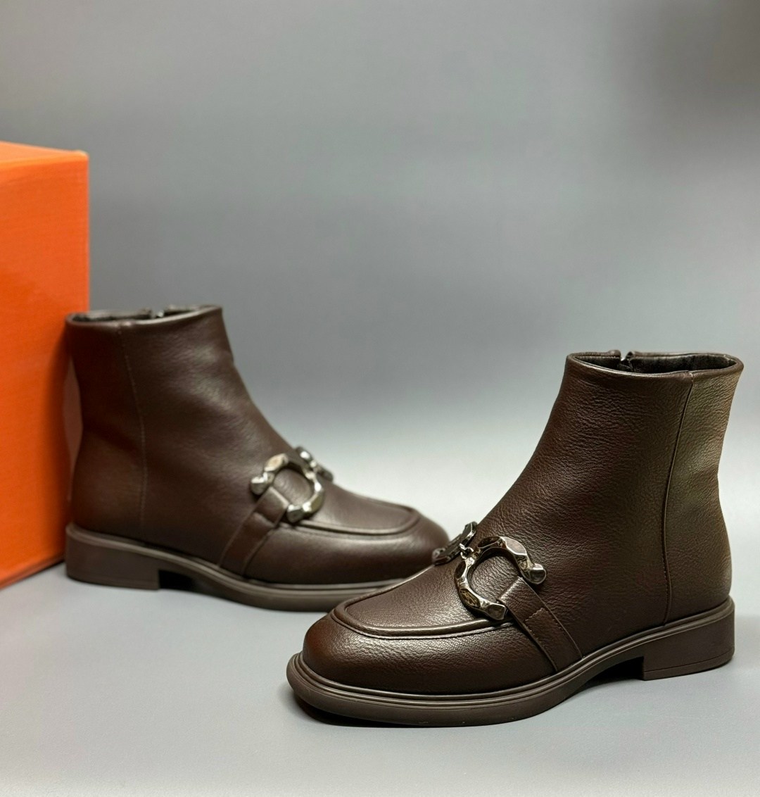 ,ботинки женские,ботинки hermes,женская ,гермес