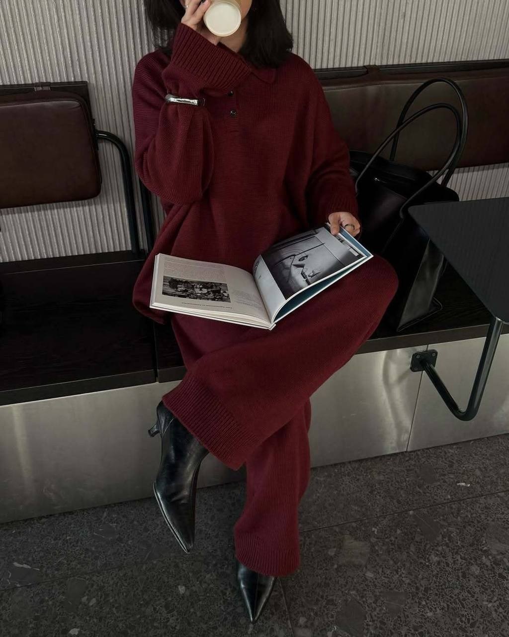 трикотажные костюмы,вязаный женский костюм свитер и брюки,костюм вязаный со штанами,костюм вязаный с брюками sulimoff 285153459,костюм вязаный