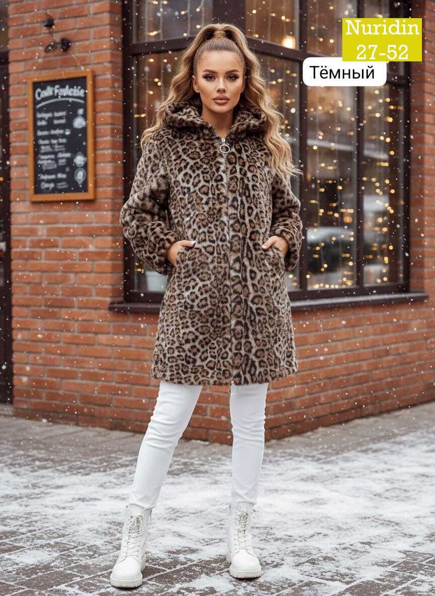 пальто из искусственного меха с леопардовым,леопардовое пальто,искусственная шуба,шуба с леопардовым принтом,леопардовая шуба