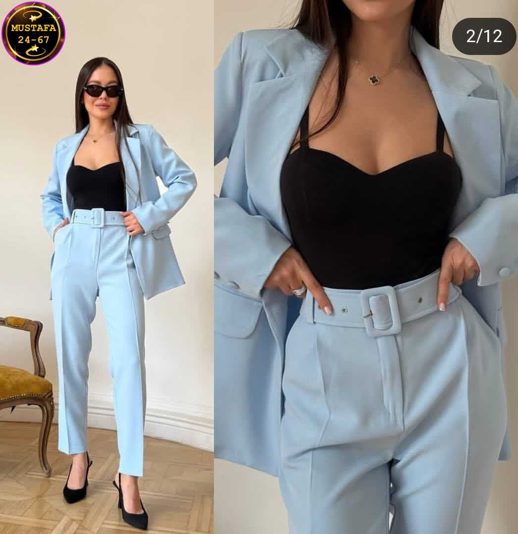 брючный костюм continental fashion 0211-07 фиолетовый,vassa костюм брючный лавандовый,костюм женский фабрични пиджак классический с брюками,лиловый брючный костюм женский,костюм сиреневый женский брюч