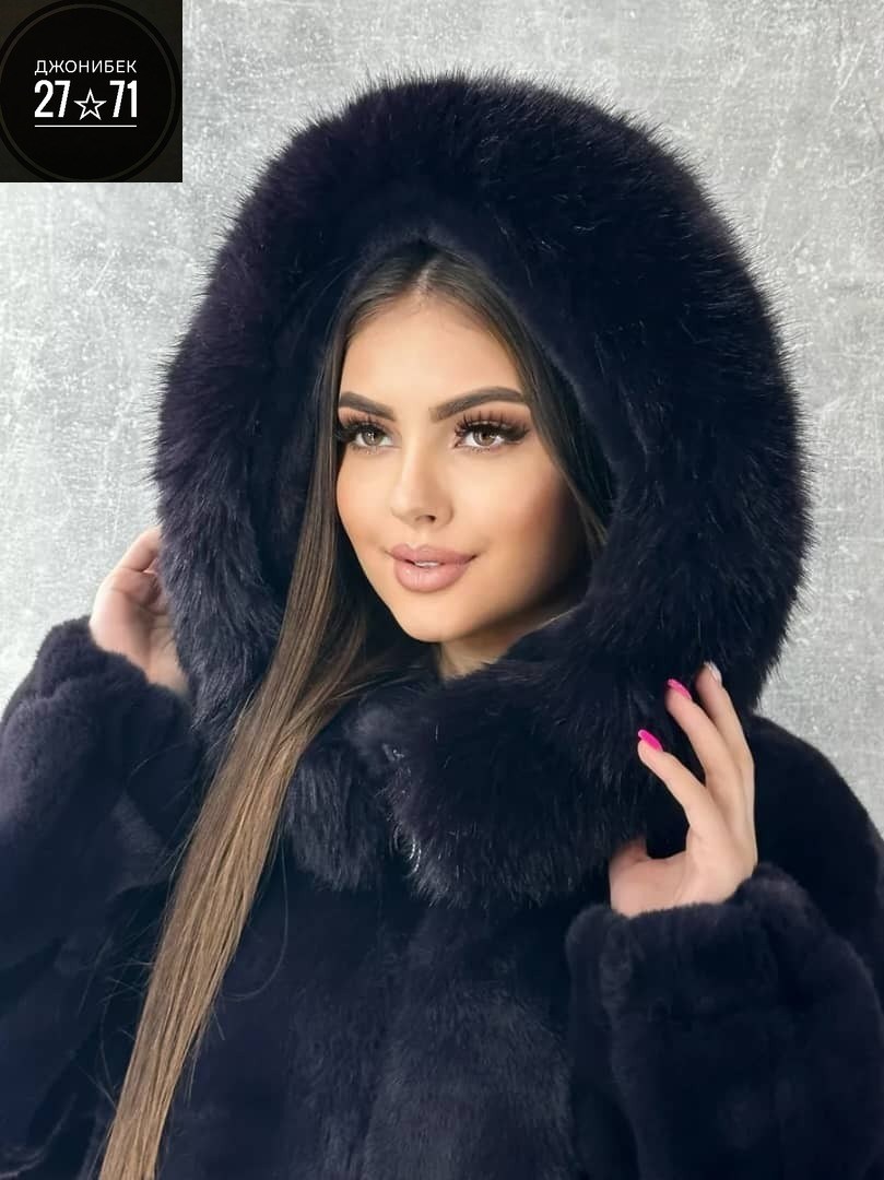 шуба искусственная с капюшоном (oversize) n&t store,шуба искусственная с капюшоном (oversize),шуба искусственная экошуба зимняя с капюшоном (oversize) n&t store,шуба из экомеха с капюшоном 46-52 цвет