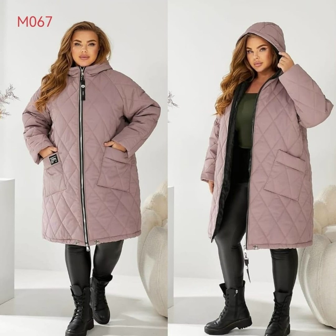 пальто стеганое демисезонное полупальто стеганое discovery style,женская демисезонная куртка,стеганая куртка с капюшоном 64-72,пальто стеганое демисезонное,куртка женская