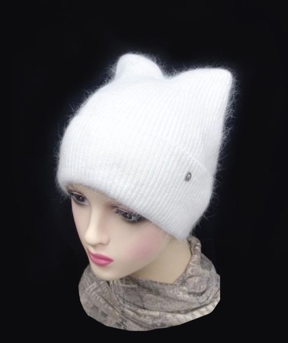 шапка с кошачьими ушками,шапка-кошка с ушками,женские шапки с ушками,шапка с кошачьими ушками вязаная,шапка с ушками-кошка вязаная