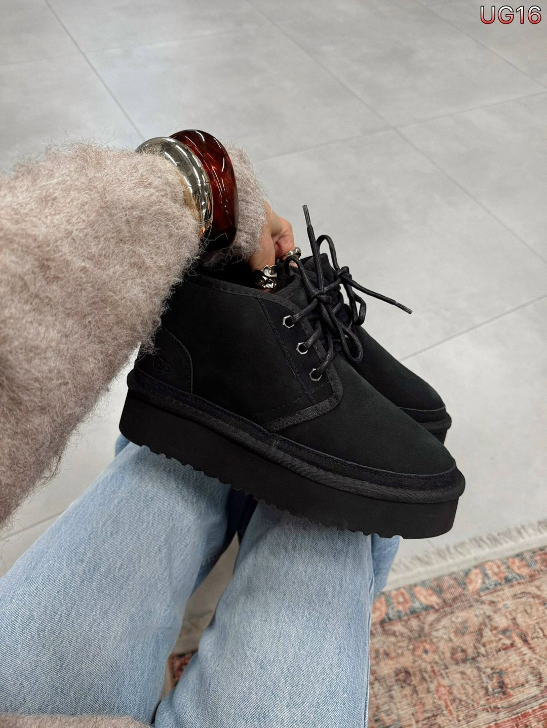 ,угги ugg,мужские ботинки ugg, женская,ugg neumel black