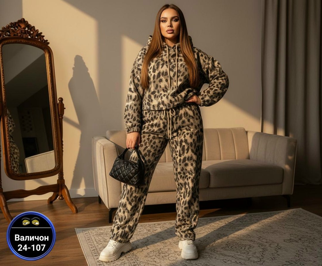 женский спортивный костюм с леопардовым принтом,спортивный костюм с леопардовым принтом mix moda,спортивный костюм теплый брючный леопардовый majiko,спортивный костюм теплый осенний леопардовый majiko