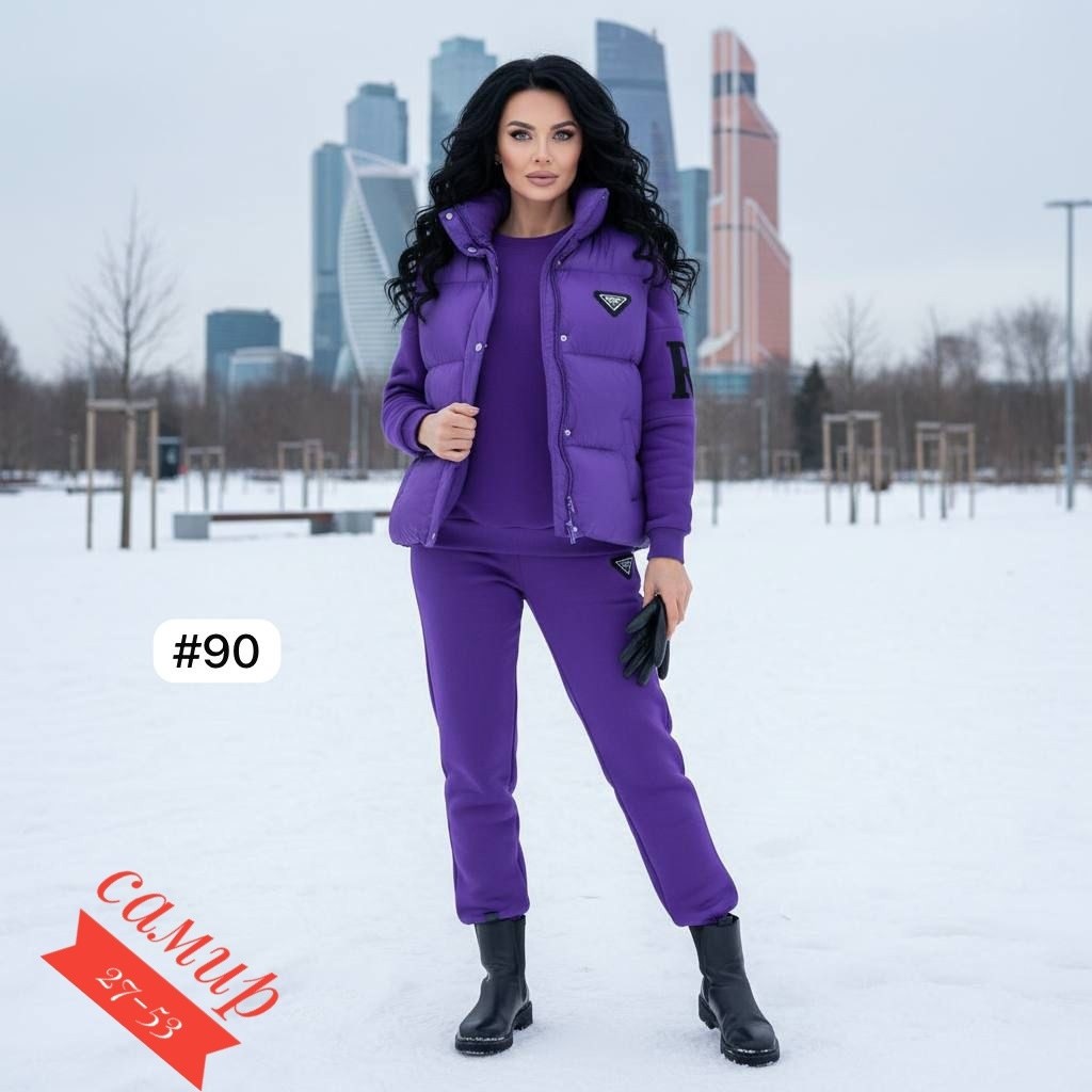 костюм тройка с курткой black&brand,жилетка женская,костюм женский тройка,теплый костюм,костюм тройка moncler на флисе женский