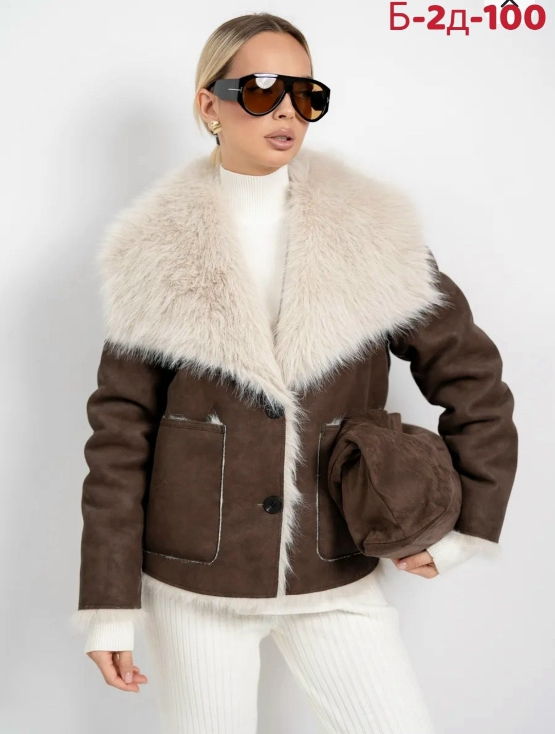 дубленка fendi,дубленка зимняя,дубленка женская,дубленка женская vespucci,дубленка фенди с мехом