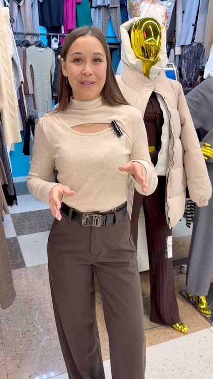 джемпер бежевый,модные брюки,кофта женская,брюки палаццо ice veronika,одежда для женщин