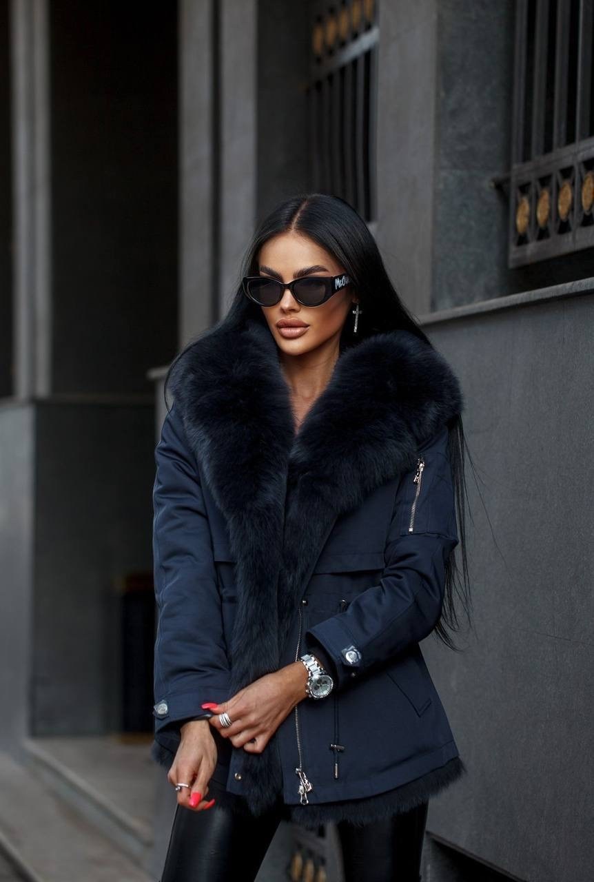 парка с натуральным мехом schikui_shop_furs цвет темно-синий,парка с натуральным мехом schikui_shop_furs,парка зимняя с натуральным мехом schikui_shop_furs,дита фурс парка,парка с натуральным мехом пе