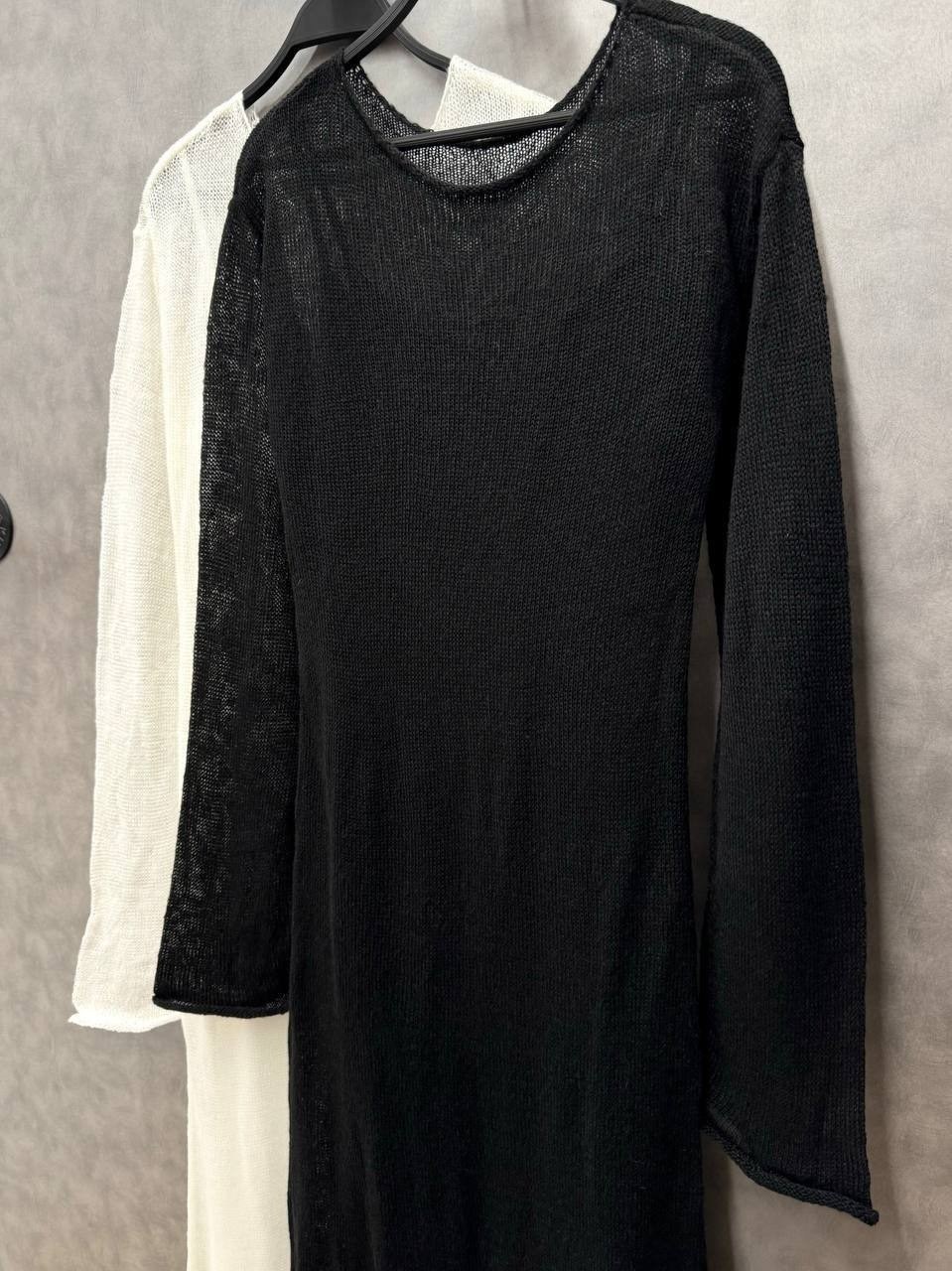 вязаное длинное платье,платье лапша черное,трикотажное платье,длинное платье,трикотажное длинное платье