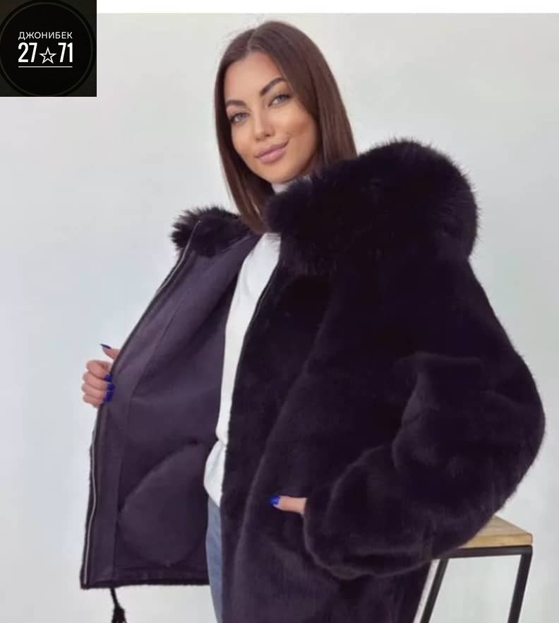 шуба искусственная с капюшоном (oversize) n&t store,шуба искусственная с капюшоном (oversize),шуба искусственная экошуба зимняя с капюшоном (oversize) n&t store,шуба из экомеха с капюшоном 46-52 цвет