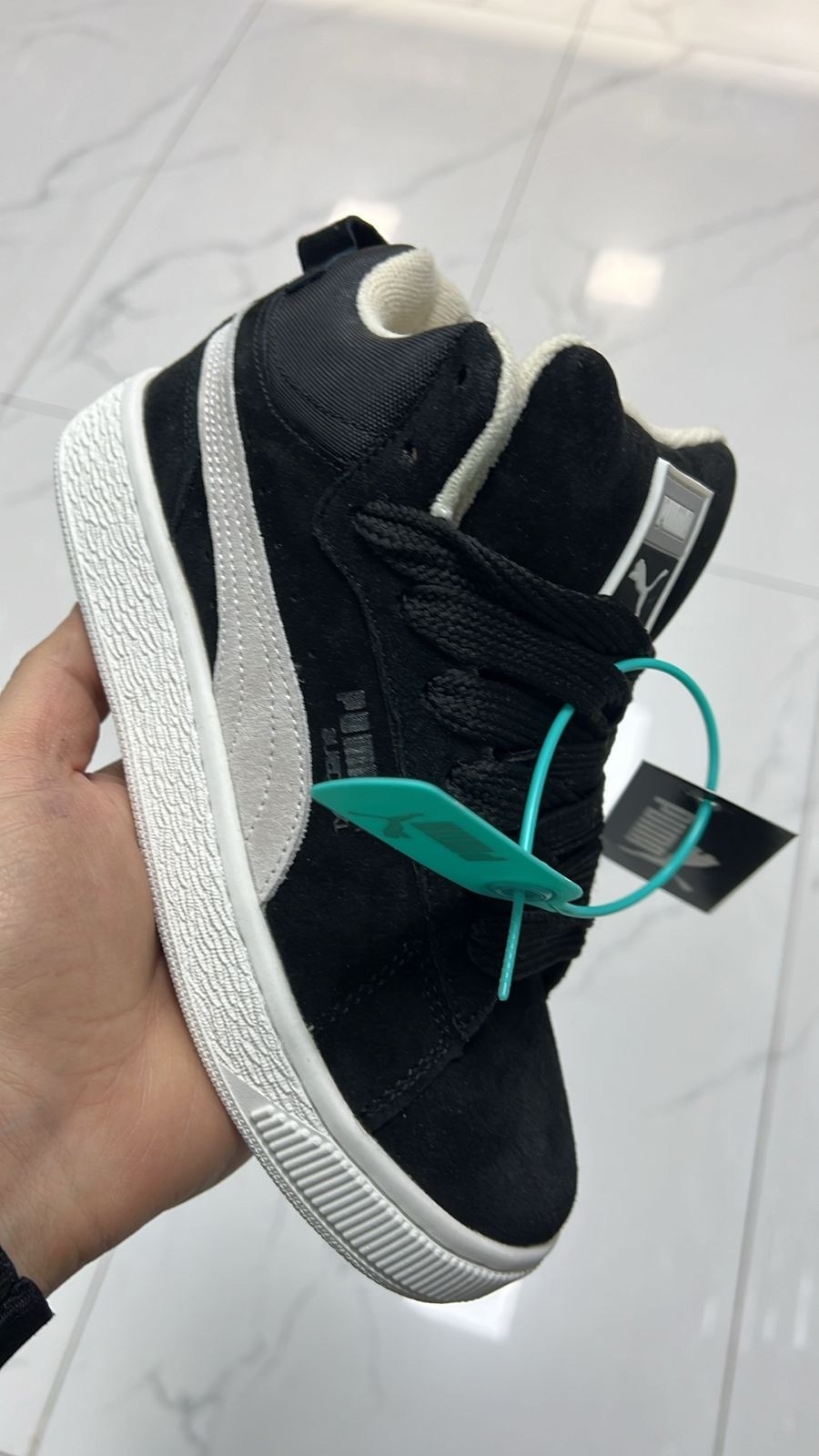 кроссовки черные мужские зимние puma suede xl,зимние кроссовки puma,кроссовки зимние puma suede "black/white",зимние мужские и женские кроссовки puma,кроссовки puma