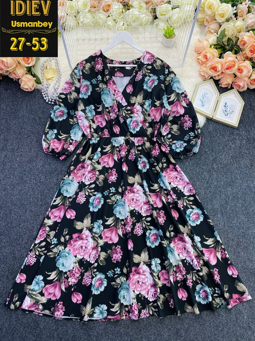 шифоновое платье с цветочным принтом,шифоновое платье женское,женское шифоновое платье с цветочным принтом,платье цветочки,женское шифоновое платье миди с цветочным принтом