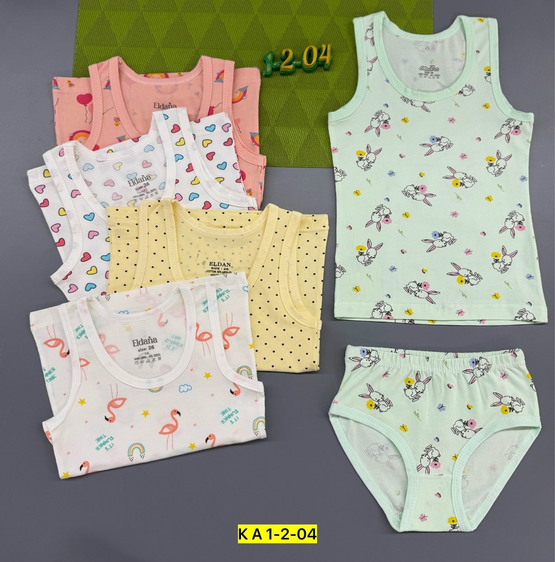 комплект детского нижнего белья,комплект майка трусы для девочки,нижнее белье детское,комплект майка трусы,белье для малышей
