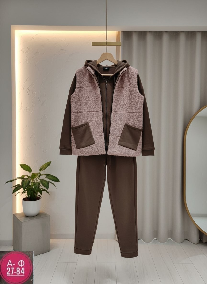 женский костюм тройка с жилеткой,костюм женский тройка,cпортивный костюм женский теплый,теплый костюм тройка,костюм тройка