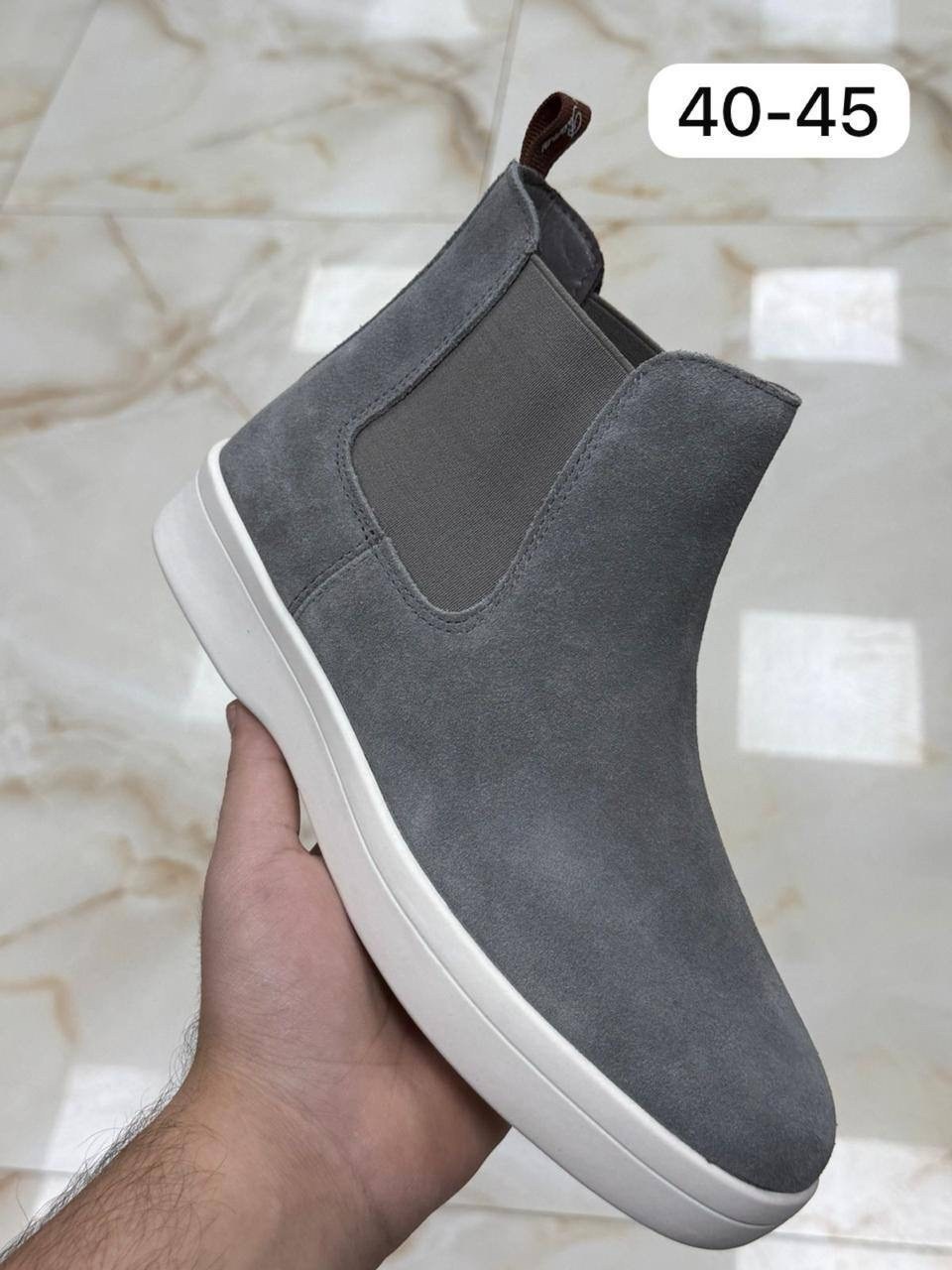 ,челси замшевые loro piana premium shoes,ботинки челси asos design из бежевой замши,loro piana ботинки,мужские ботинки челси