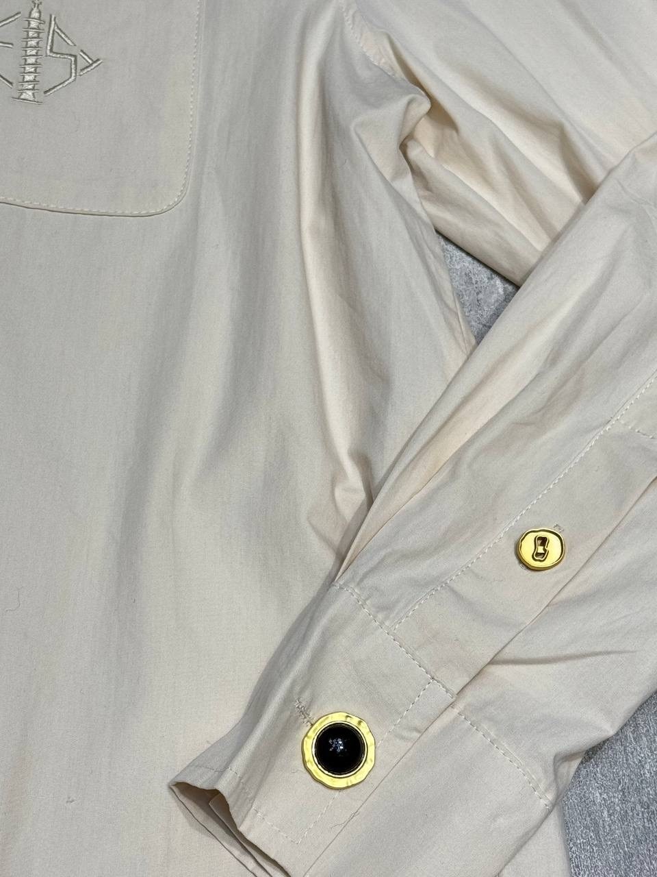 рубашка brunello cucinelli,женская рубашка,элегантная рубашка,бежевая рубашка,стильная рубашка