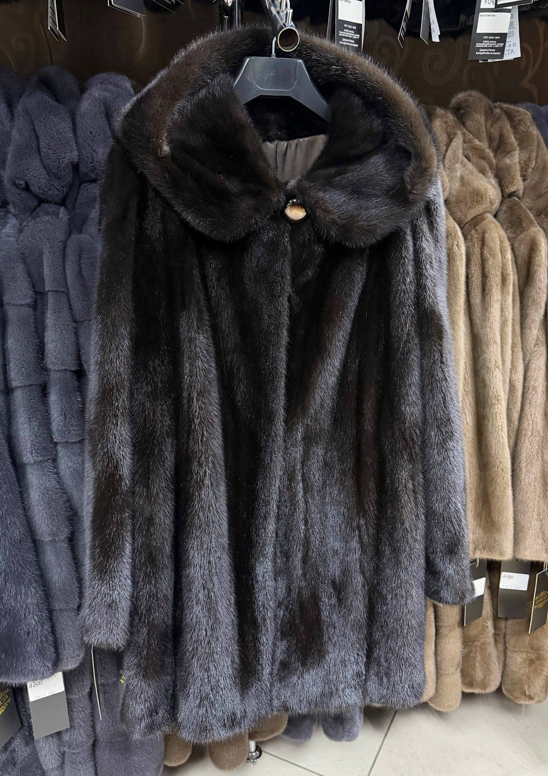 норковая шуба,шуба норковая классика,норковая шуба с капюшоном,шуба норковая классика 42-48р-р,шуба